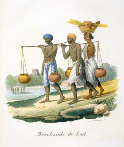 Milk Sellers by M.E. Burnouf